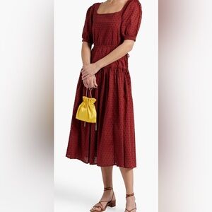 Joie burgundy dress- size S
